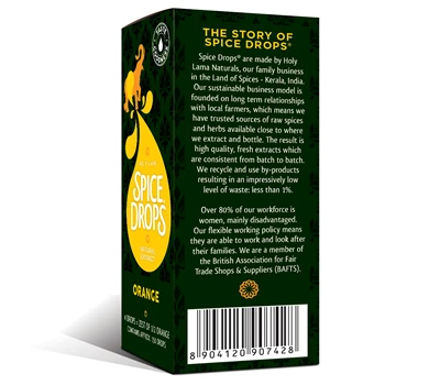 Orange Spice Drops